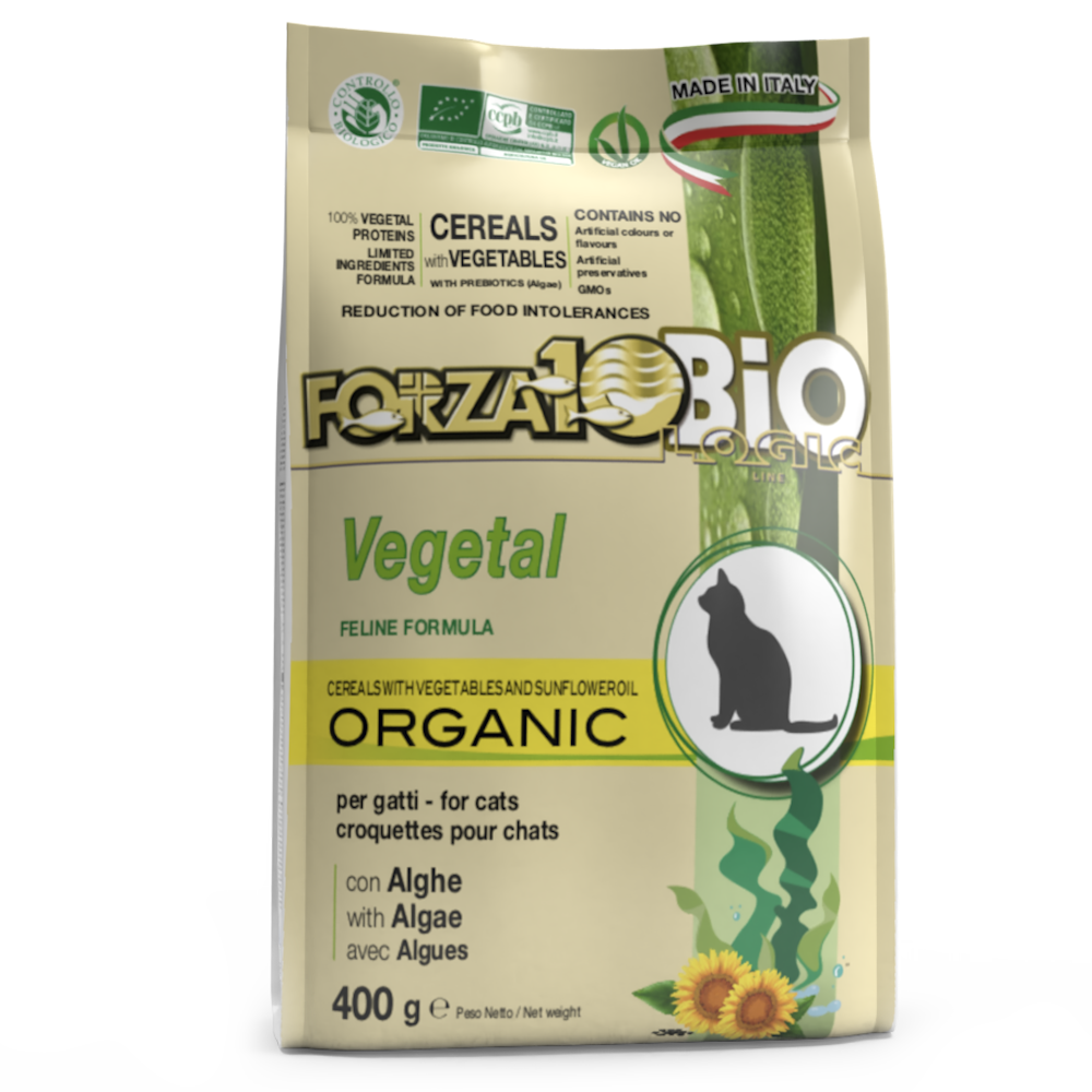 Forza10 Vegetal Bio Adult με Άλγη για Γάτες 400gr - 1.5kg
