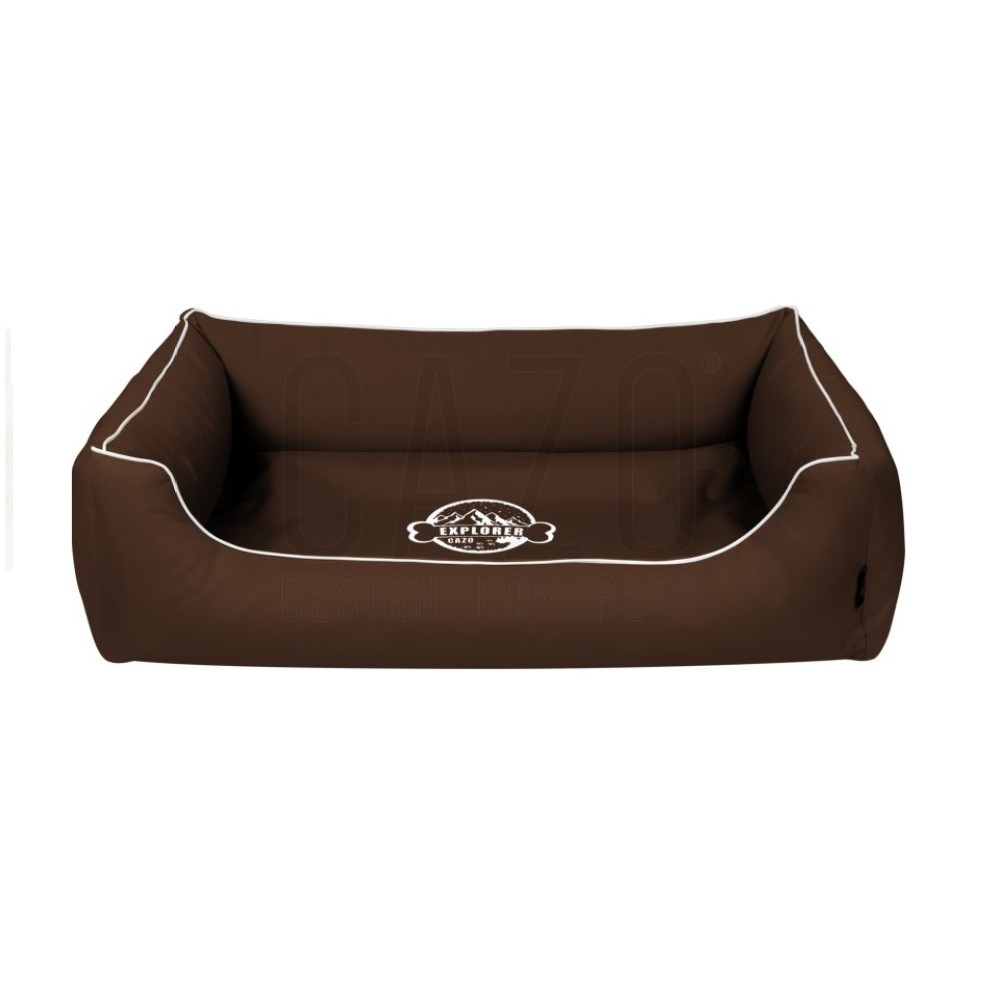Υφασμάτινο Κρεβάτι Σκύλου Cazo Καφέ 75x60cm
