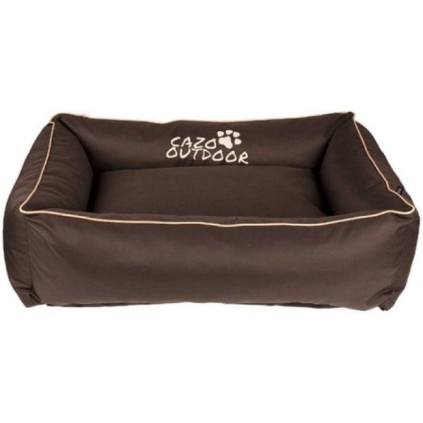 Υφασμάτινο Κρεβάτι Σκύλου Cazo Καφέ 75x60cm