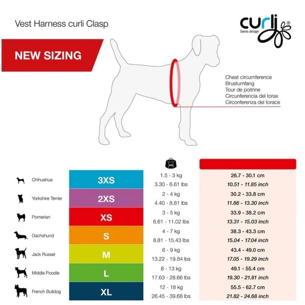 Επιστήθιο για Μικρόσωμους και Μεσαίου Μεγέθους Σκύλους Curli Clasp Elemental Blue Special Edition 2024