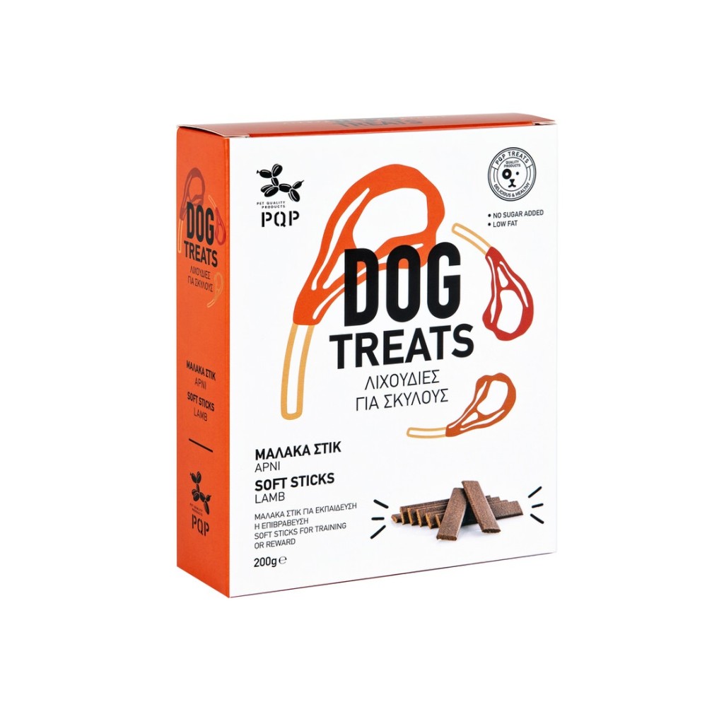 PQP Soft Dog Sticks Αρνί 300gr