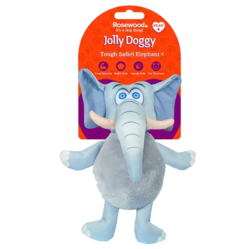 Παιχνίδι Σκύλου Jolly Doggy Tough Safari Elephant