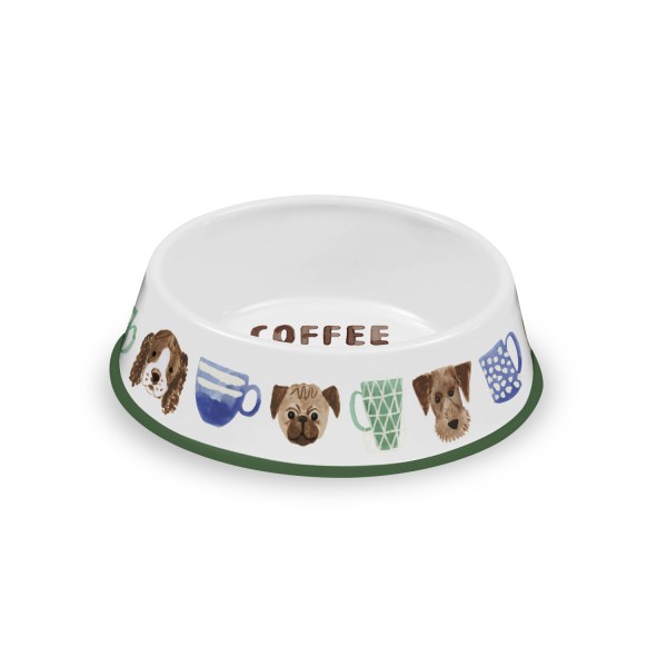 Μπολ Φαγητού - Νερού για Κατοικίδια Coffee and Dogs Medium 946ml