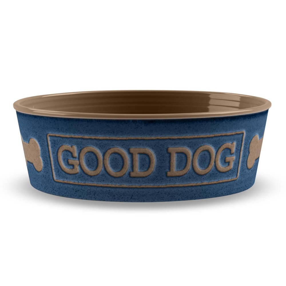 Μπολ Φαγητού - Νερού για Κατοικίδια Good Dog Indigo Medium 946ml