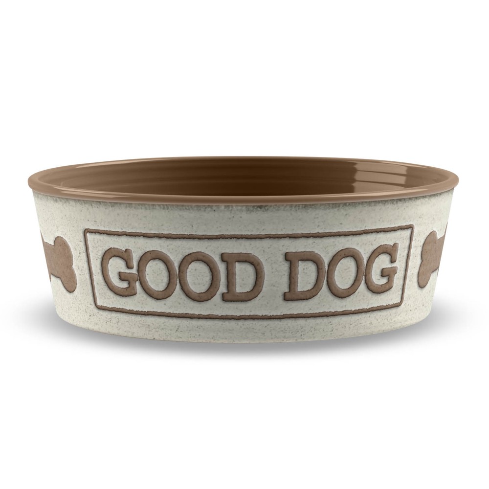 Μπολ Φαγητού - Νερού για Κατοικίδια Good Dog Natural Medium 946ml