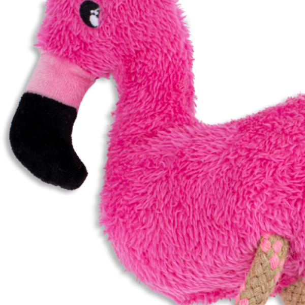 Παιχνίδι Σκύλου Beco Hemp Rope Flamingo