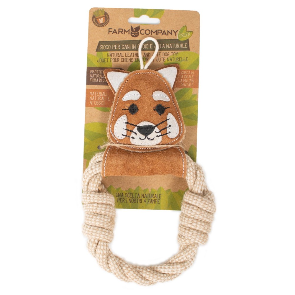 Οικολογικό Παιχνίδι Σκύλου Green Toys Leather Red Panda