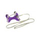 Σετ Επιστήθιο και Οδηγός Κατοικίδιου Deluxe Purple για Μικρόσωμους Σκύλους και Γάτες 35-40cm