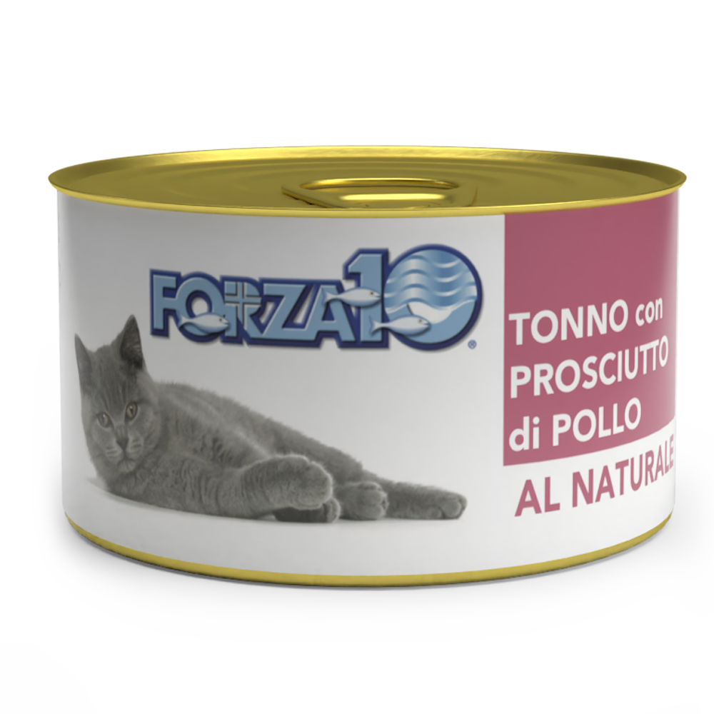 Forza10 Al Natural Κονσέρβα Γάτας Τόνος - Προσούτο 75gr