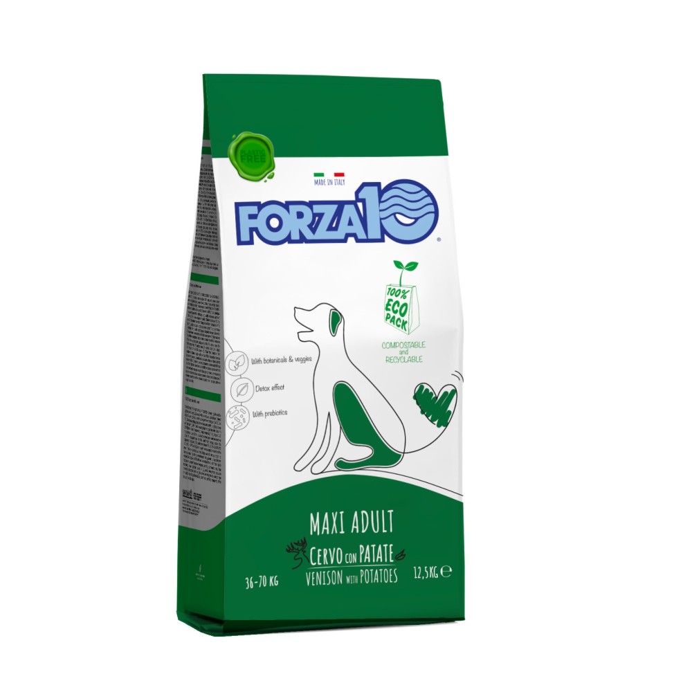 Forza10 Maxi Adult Mainteance Ελάφι και Πατάτα 12.5kg