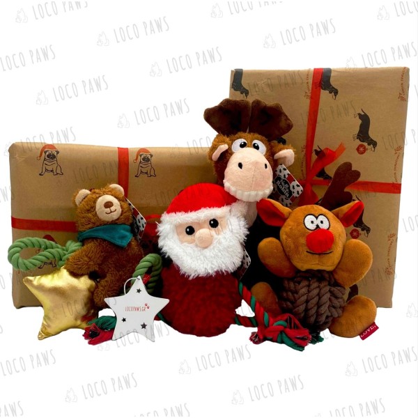 Christmas Woof Dog Gift Box