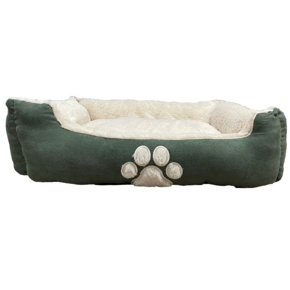 Κρεβάτι Σκύλου Hugs Sofa Bed Green Leaf 70x60cm