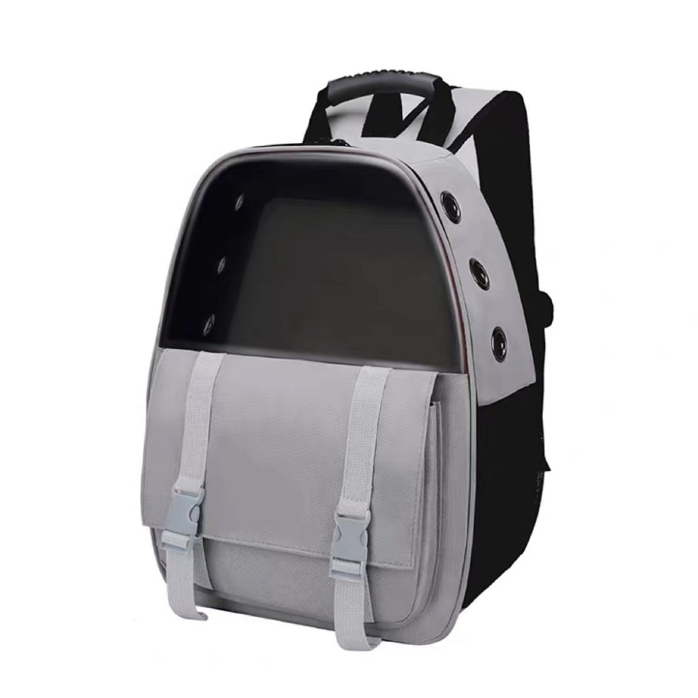 Τσάντα Μεταφοράς Backpack Κατοικίδιου Panoramic Sunproof Grey
