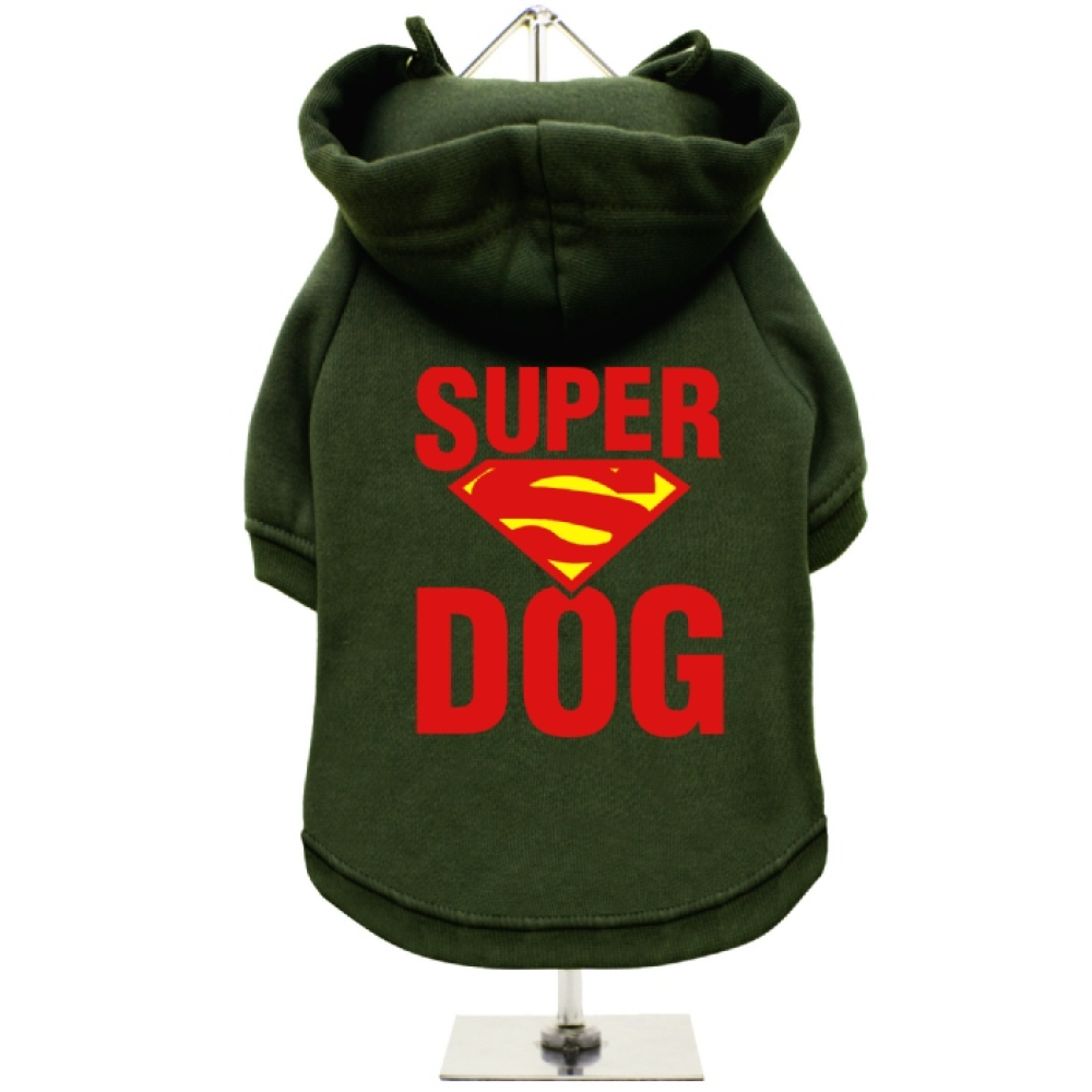 Πράσινο Φούτερ για Σκύλους Super Dog