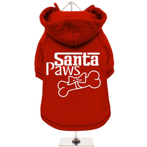 Χριστουγεννιάτικο Κόκκινο Φούτερ για Σκύλους Santa Paws