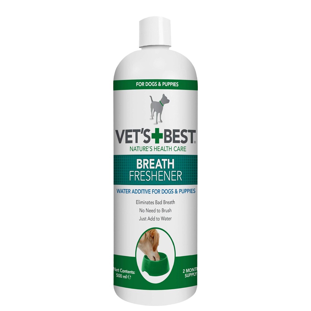 Vet's Best Διάλυμα για Σκύλους για Δροσερή Αναπνοή 500ml
