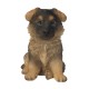 Διακοσμητικό Ομοίωμα Σκύλου από Ρητίνη Alsatian Puppy 17cm