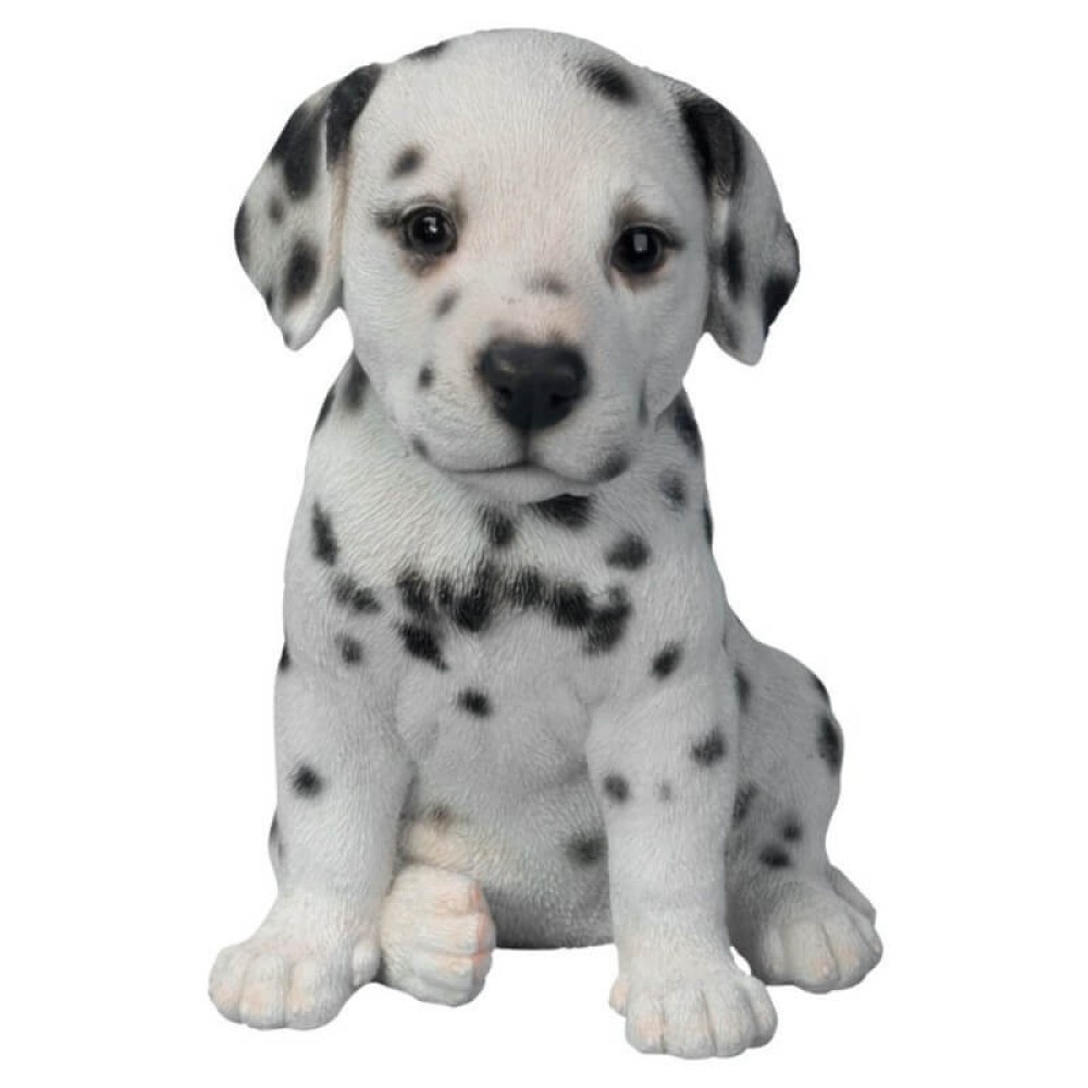 Διακοσμητικό Ομοίωμα Σκύλου από Ρητίνη Real Life Dalmatian Puppy 17cm