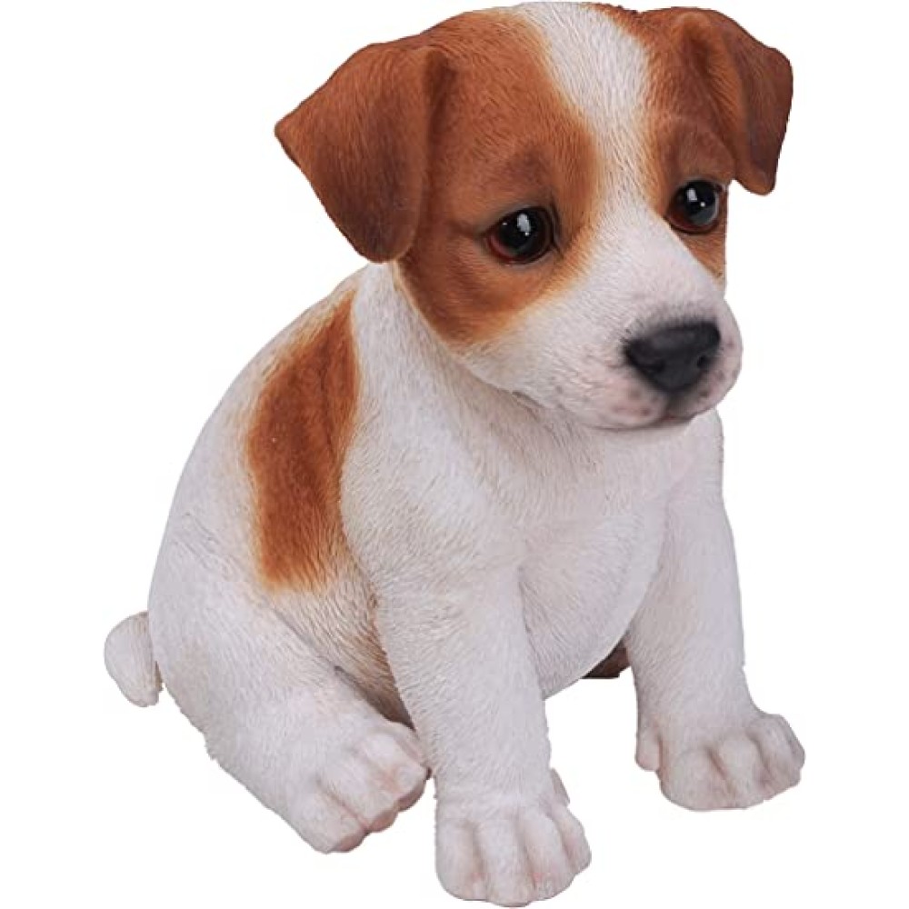 Διακοσμητικό Ομοίωμα Σκύλου από Ρητίνη Jack Russel Puppy 17cm