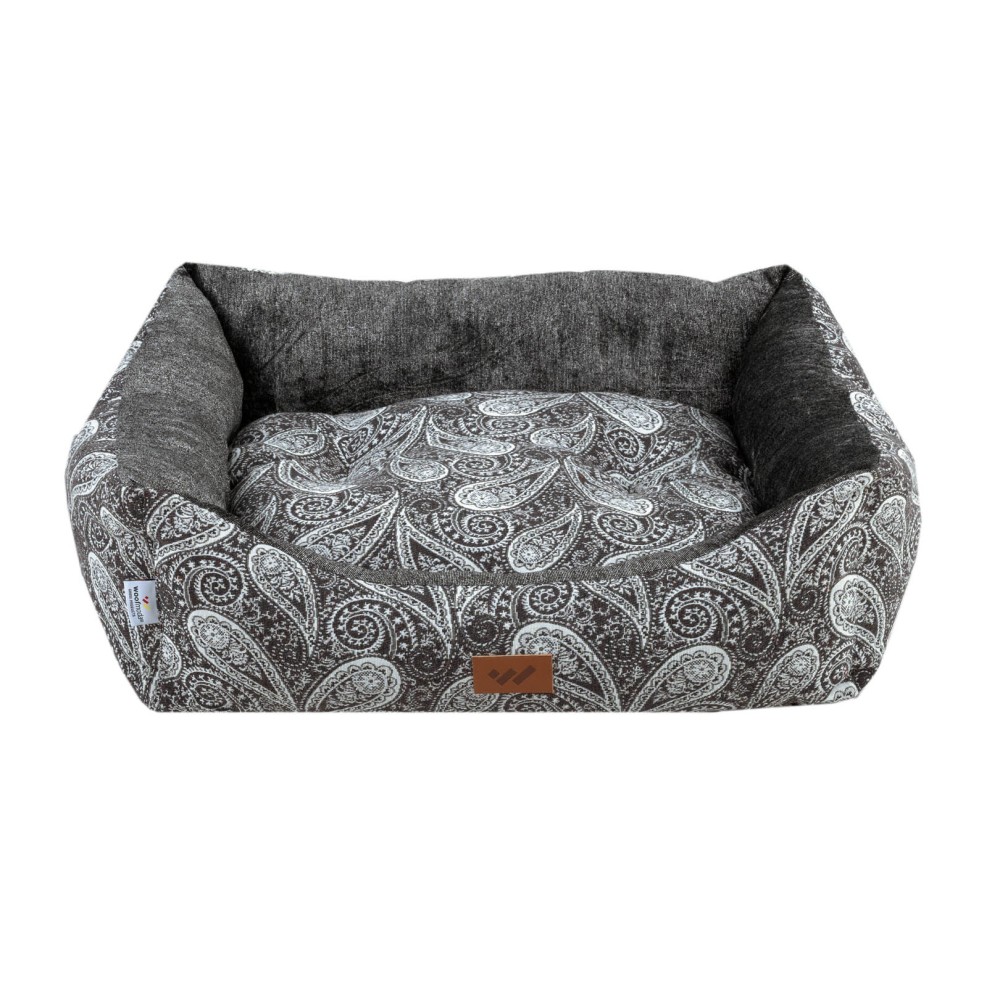 Woof Moda Καναπές/Κρεβάτι για Κατοικίδια Royal Lakhuri Grey