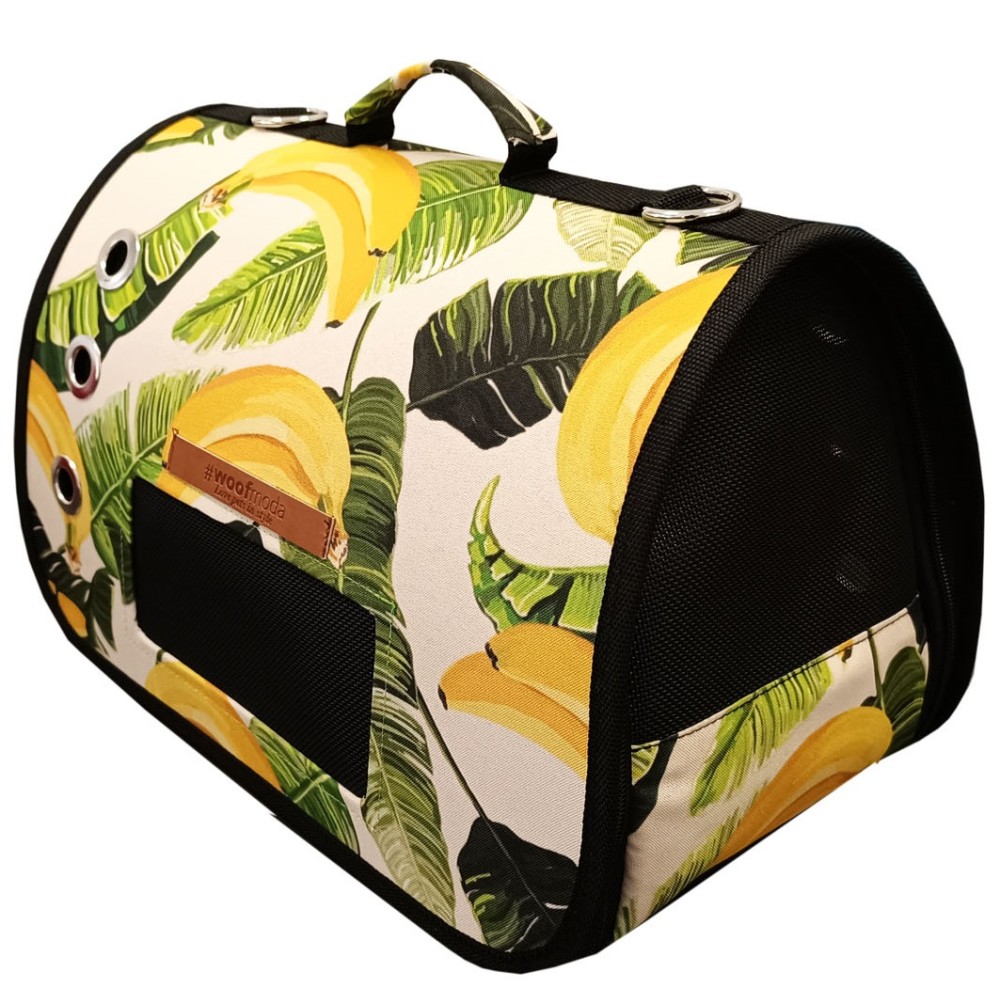 Υφασμάτινη Τσάντα Μεταφοράς Κατοικίδιου Banana - Ιδανική για Αεροπλάνο