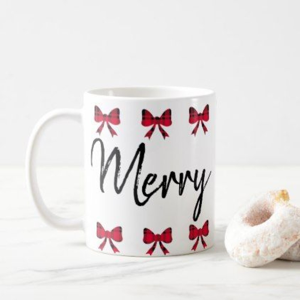 Χριστουγεννιάτικη Κούπα Merry Coffee