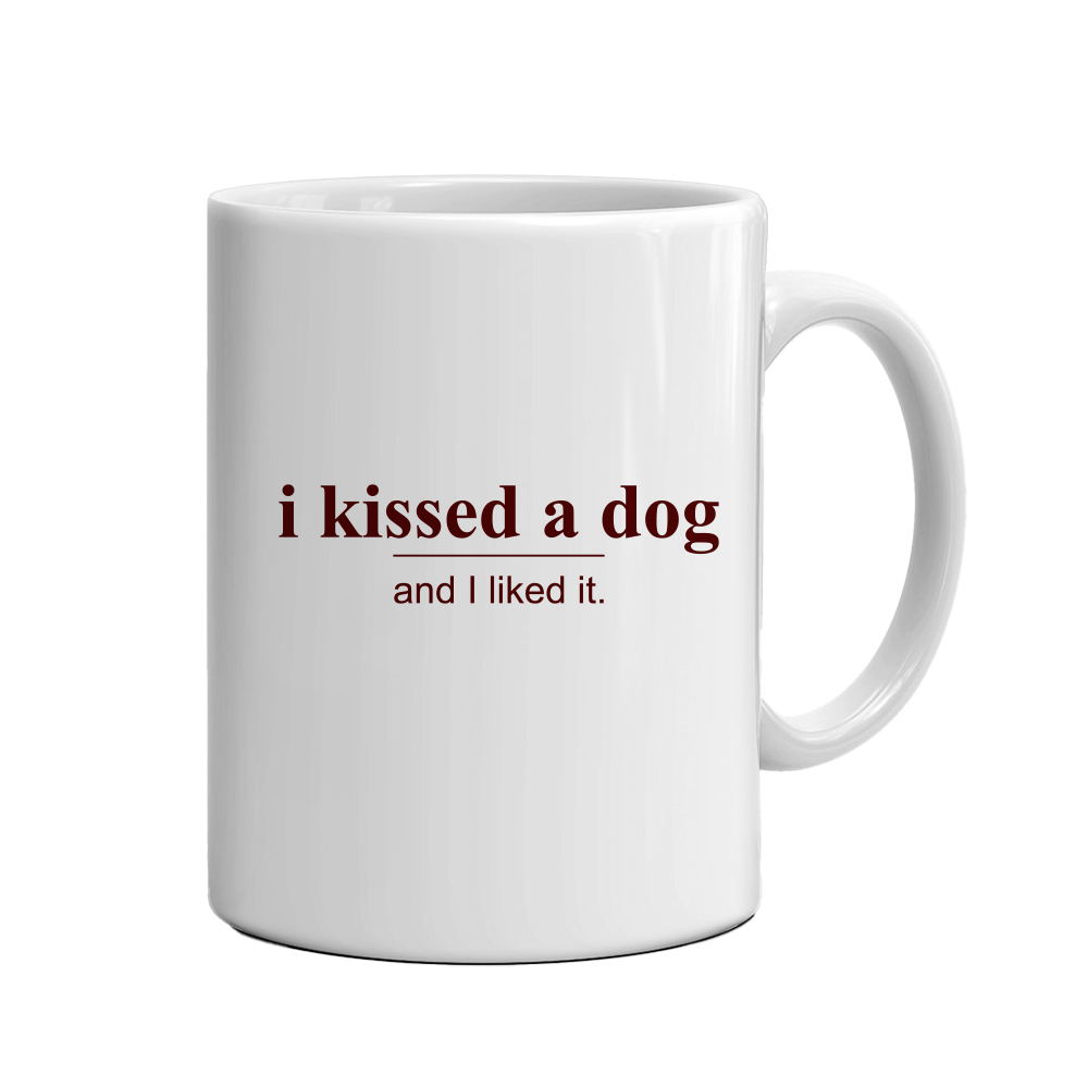 Κούπα από Πορσελάνη I Kissed a Dog