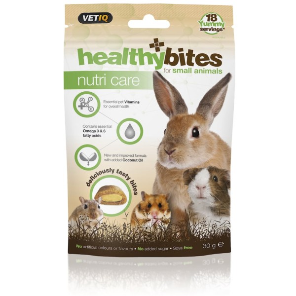 Υγιεινές Μπουκιές για Μικρά Ζώα Nutri Care 30gr